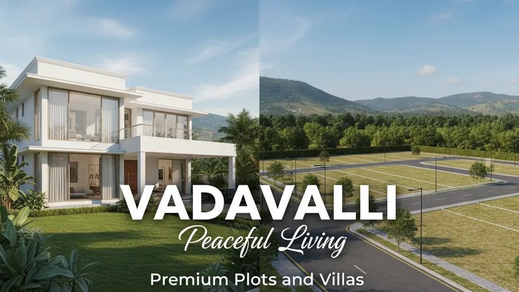 vadavalli plots and villas